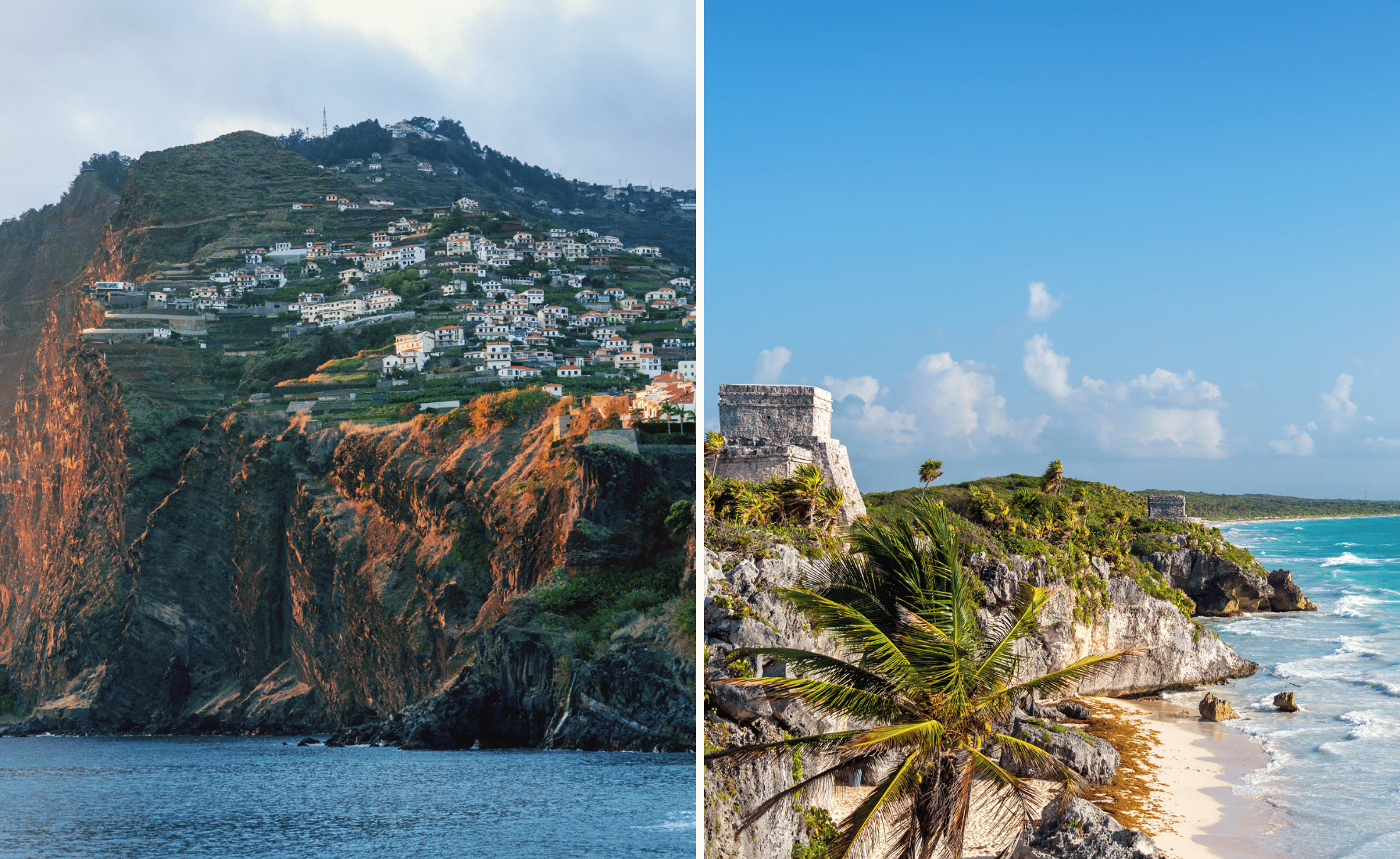 zimní dovolená madeira mexiko